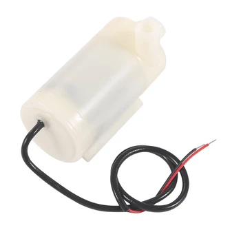 Водяной насос с двигателем постоянного тока, микропогружной насос 3 В, Отключение звука 5 В С USB-кабелем, водяной насос с фонтанным насосом, простой в использовании