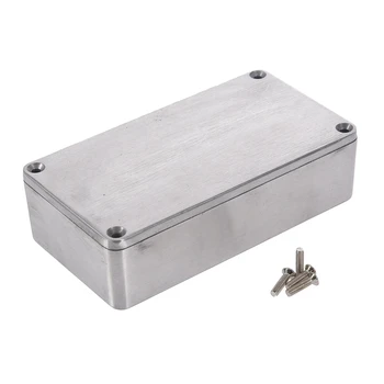 3X Литая под давлением алюминиевая коробка для проекта электроники, корпус для инструментов, водонепроницаемый, стандарт 1590B, 112x60x31 мм