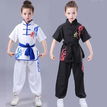 Костюм для боевых искусств, костюм Чанцюань для девочек, мальчиков, детей и взрослых, Китайская традиционная форма Ушу, Детская одежда для кунг-фу
