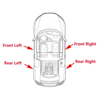 Левая Внутренняя дверная ручка Внутренний привод двери автомобиля для Skoda Fabia 2015-2017 6V0837221A 6V08222A